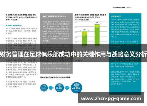 财务管理在足球俱乐部成功中的关键作用与战略意义分析